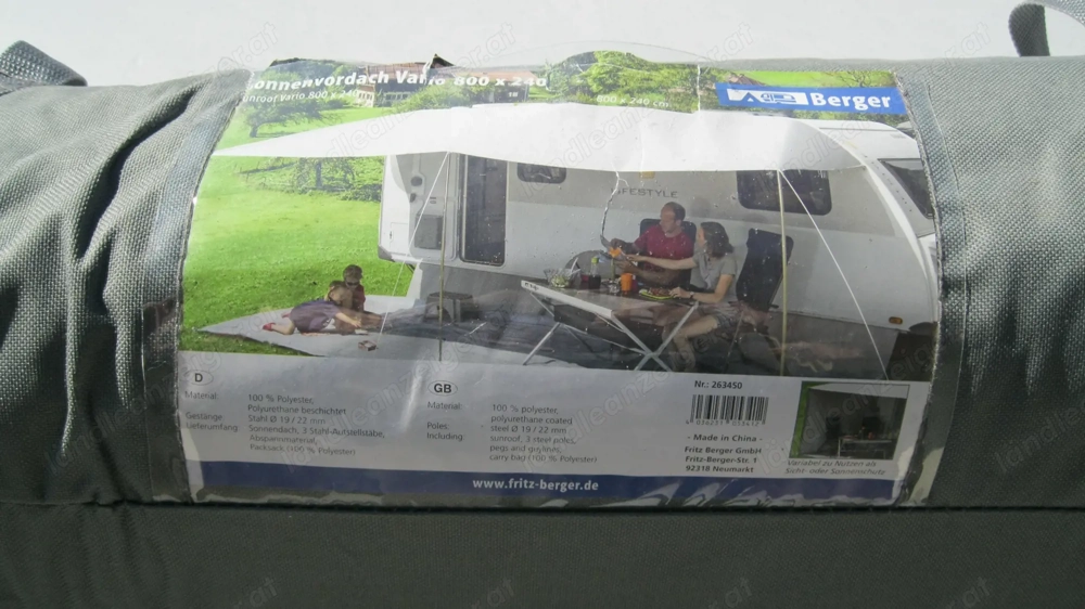 Campingzubehör  und sonnensegel