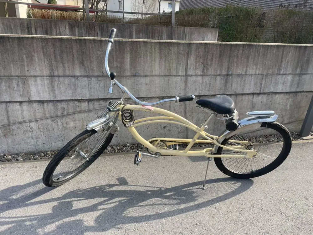 Beach  City Cruiser Retro Look mit langem Radstand