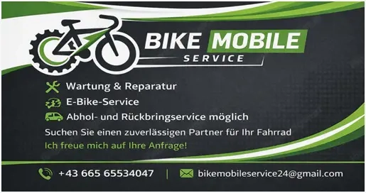 Fahrradservice  Abholung bei Ihnen