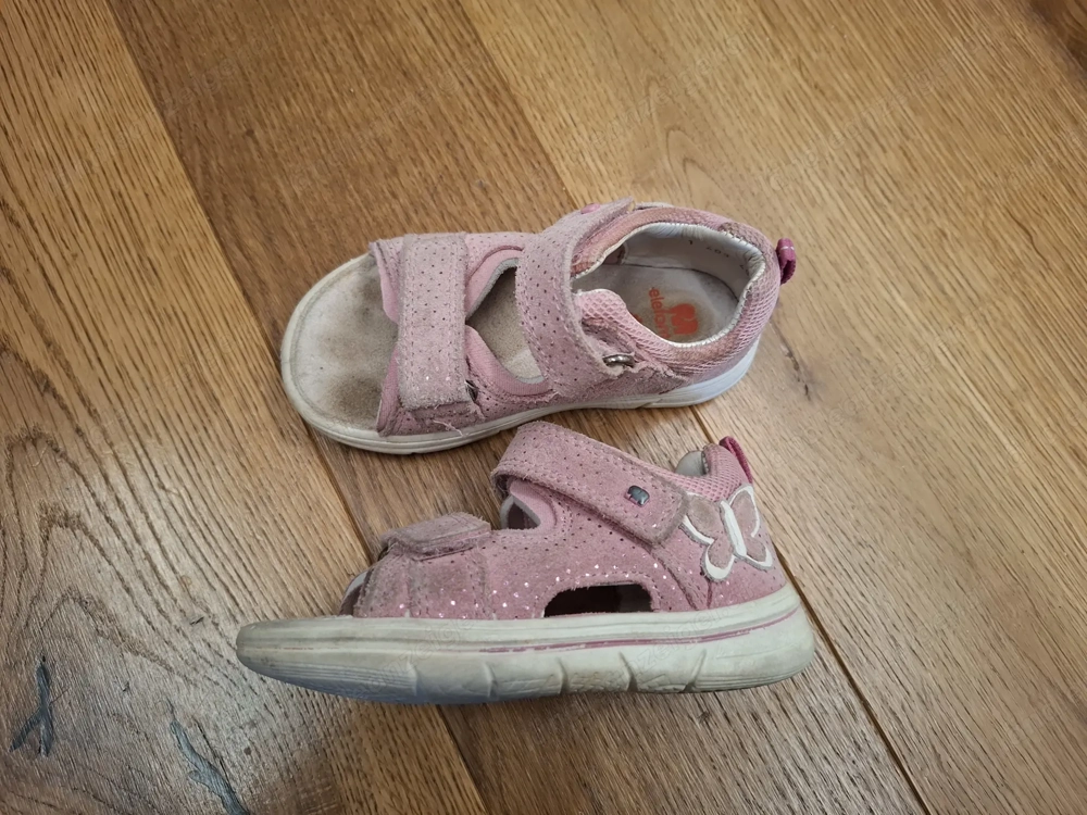 Leder-Sandalen Mädchen Gr. 22 von Elefanten 
