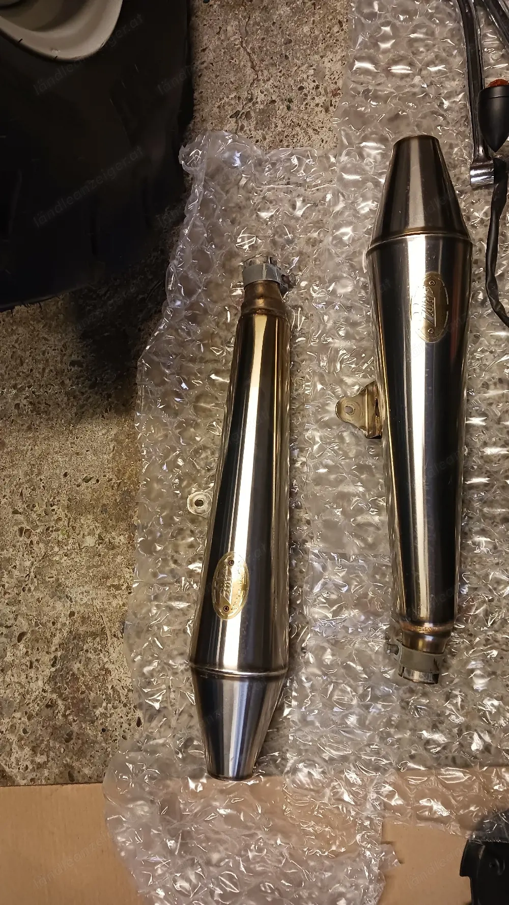 Zard Auspuff für Moto Guzzi v7