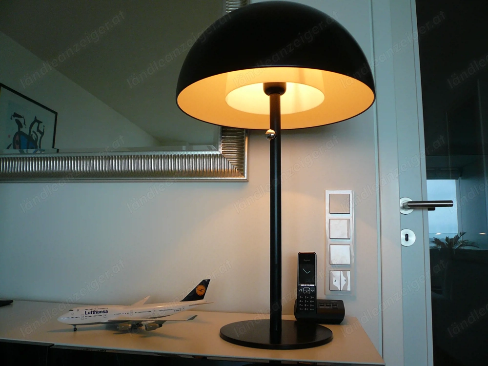 Designer Ikea Brasa 356+ Pilz-Tischlampe mit Dimmer * Neuwertig - TOP *