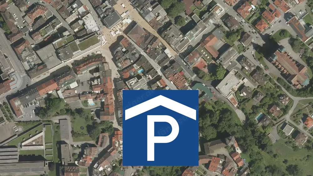 Tiefgaragenstellplatz mitten im Zentrum von Bregenz - provisionsfrei - versperrt - privat