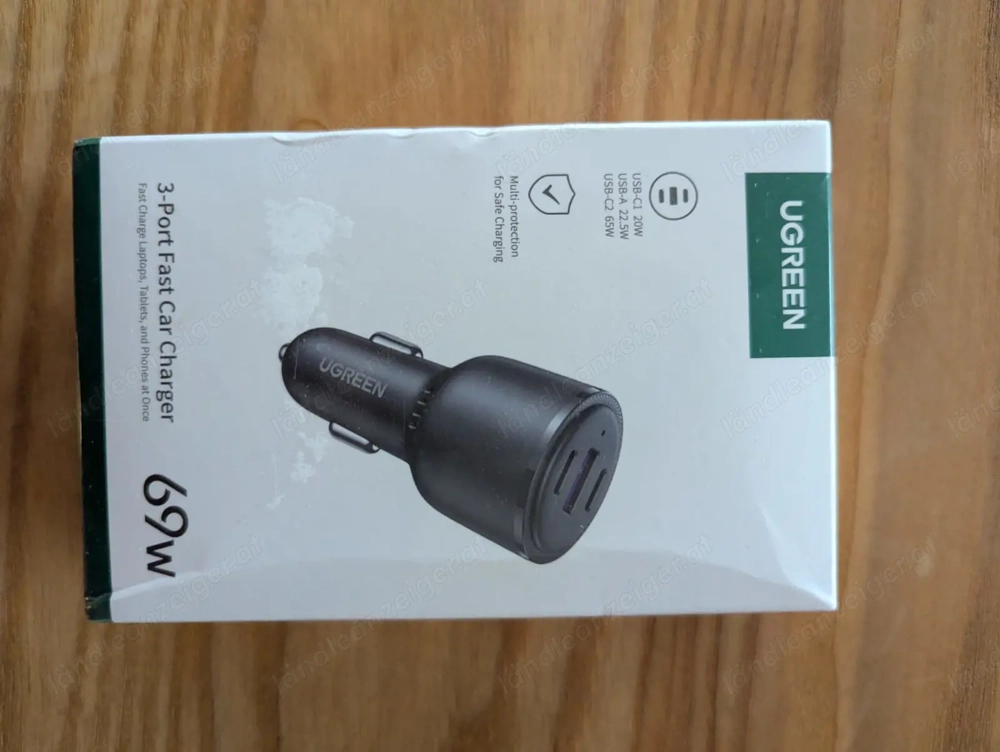 Verkaufe Autoadapter KFZ Adapter zum Laden von Handys o.ä. 10.-