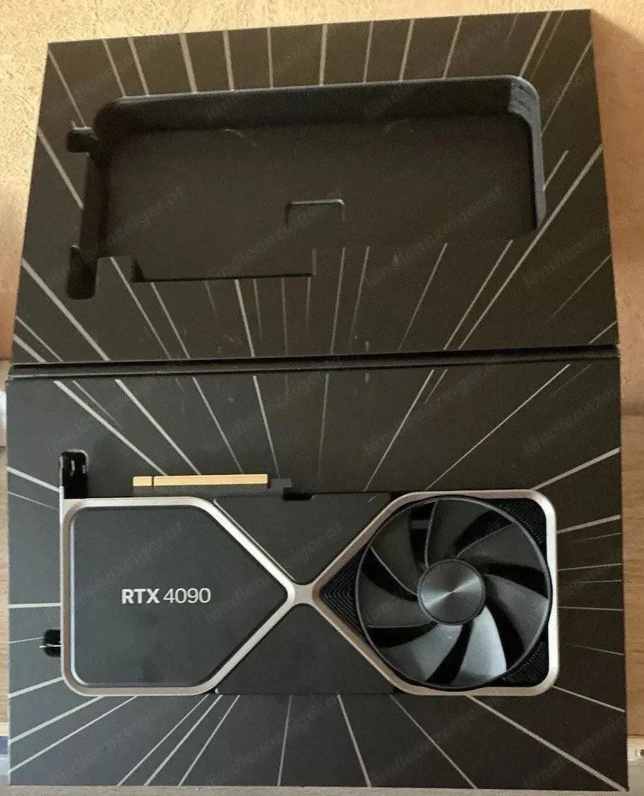NVIDIA GeForce RTX 4090 Founders Edition. 