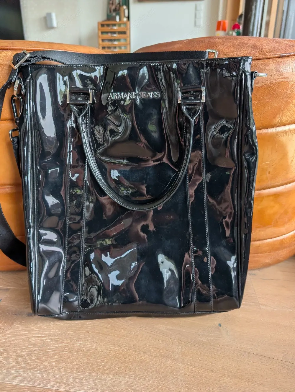 armani jeans laptoptasche shopper