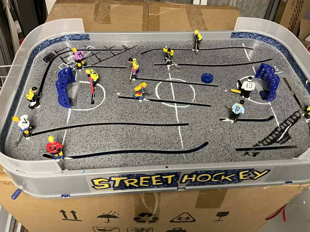 Eishockey Kasten Streethockey Spiel 