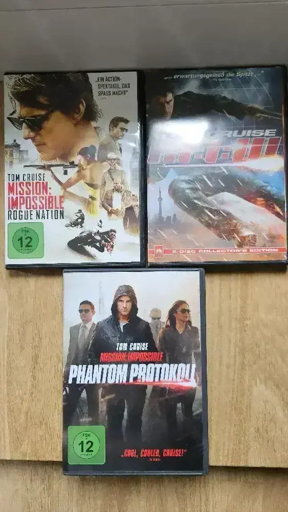 Mission impossible 4 DVD