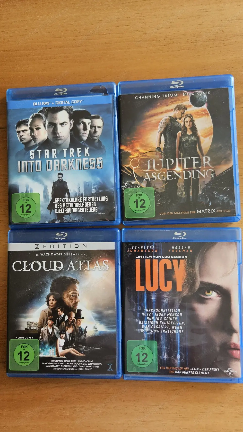 6 Blue Ray Since Fiction Star Trek, ...