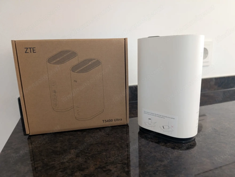 ZTE T5400 Ultra WiFi 6 Router   NEU   unbenutzt   Drei