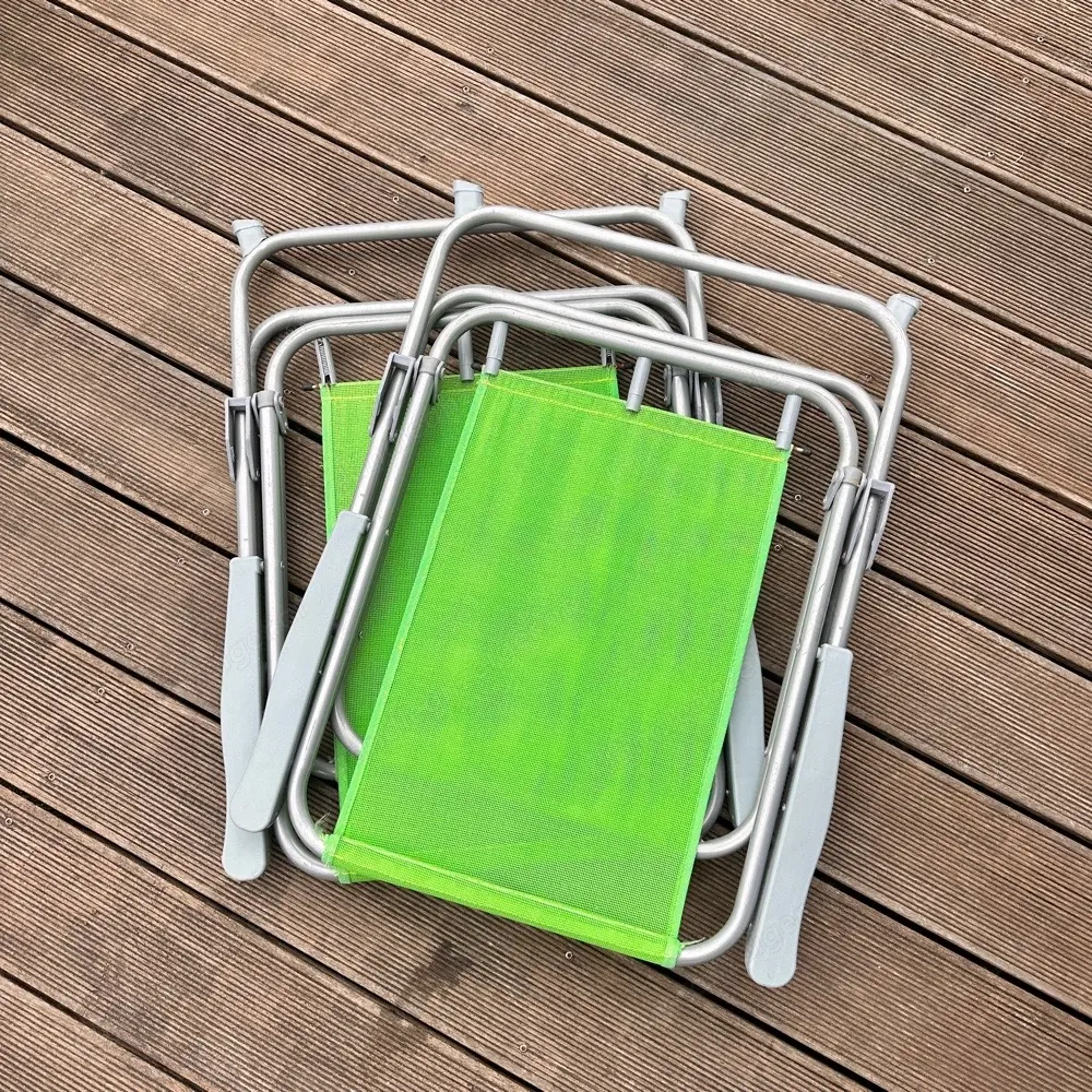 Campingstuhl klappbar grün