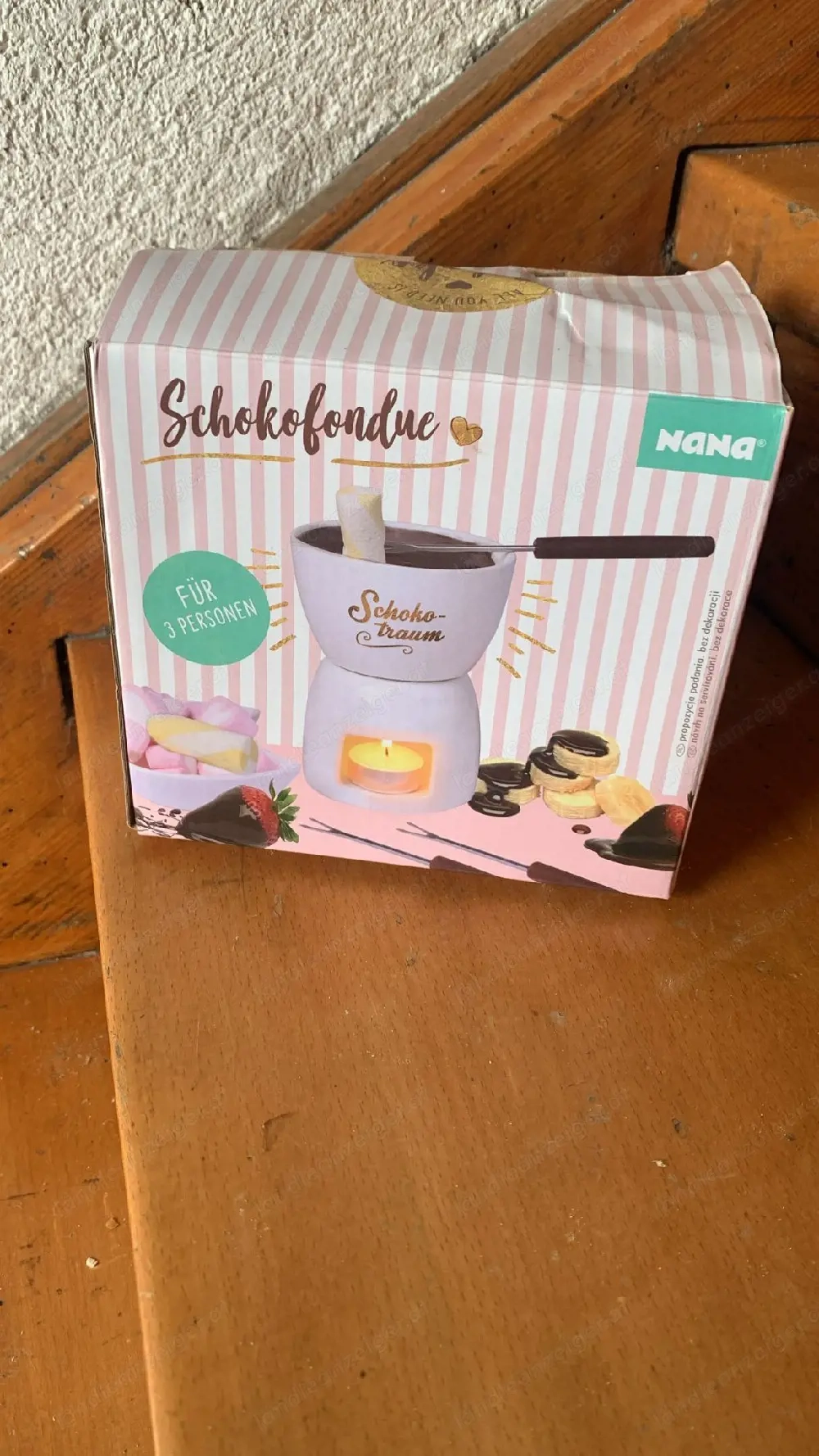 Schokoladen Fondue Geschirr