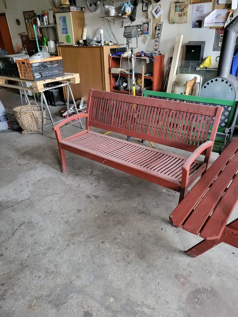 Bank aus Holz GRATIS