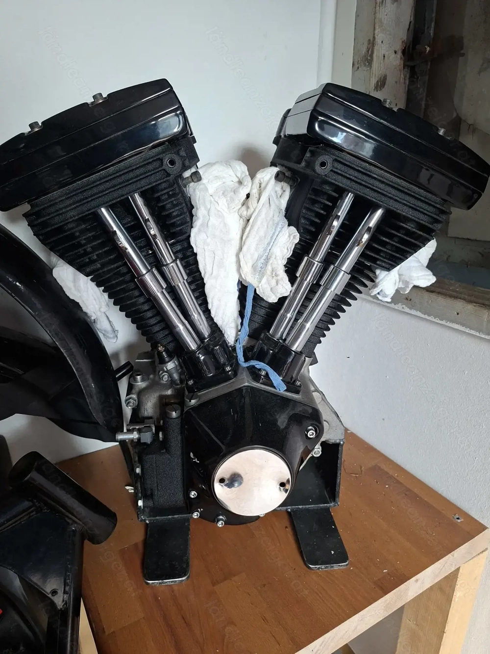 Harley Davidson EVO Motor und Getriebe