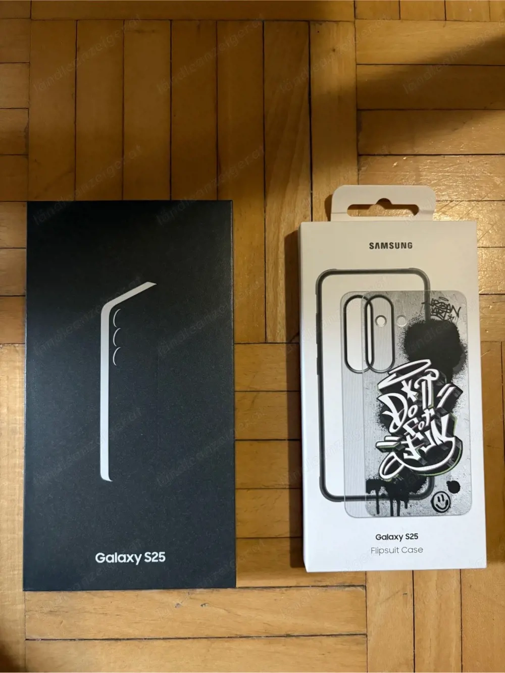 Samsung Galaxy S25 Neu und OVP, 512GB, SM-S931B DS mit neuem Flipsuit Case