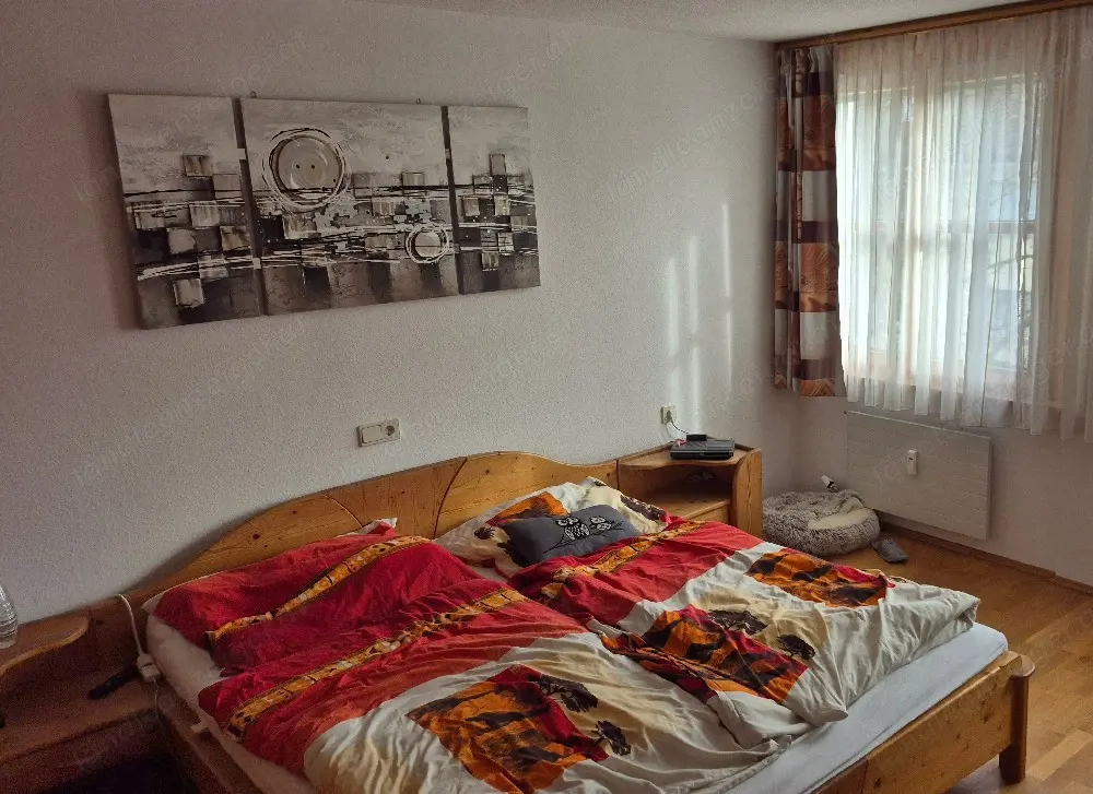 Massivholz Doppelbett 340x210 zu verschenken 