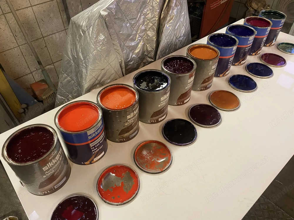 Sikkens, Autolack, 2K Lack, Mischlack