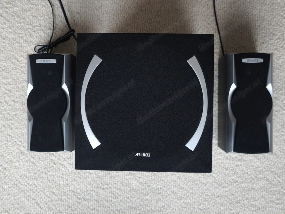 Edifier X600, 2.1-Soundsystem PC TV Büro Hobbykeller