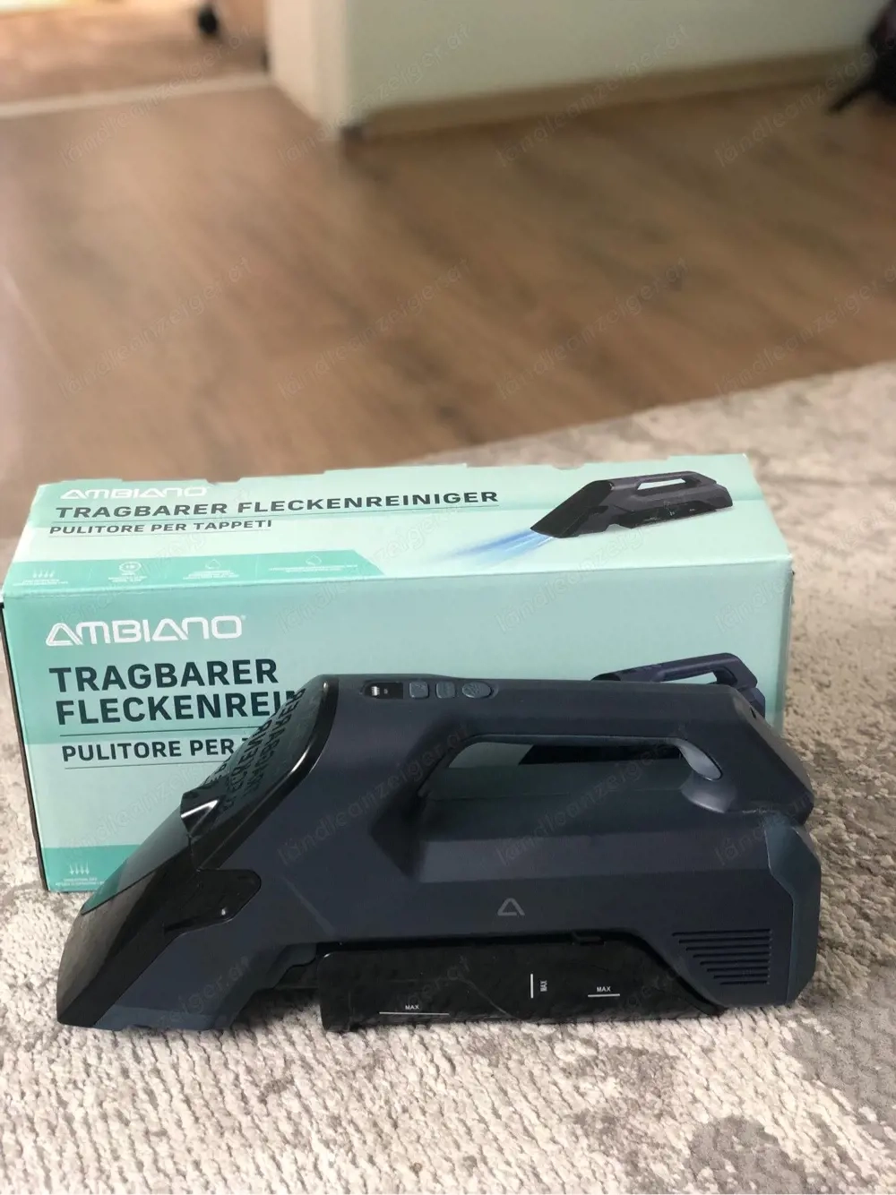 Neue Fleckenreiniger