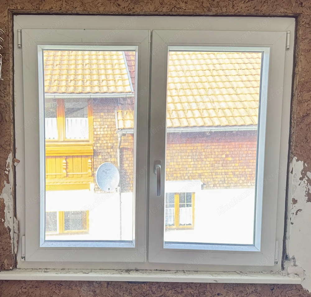 2 fach verglaste Kunststofffenster 
