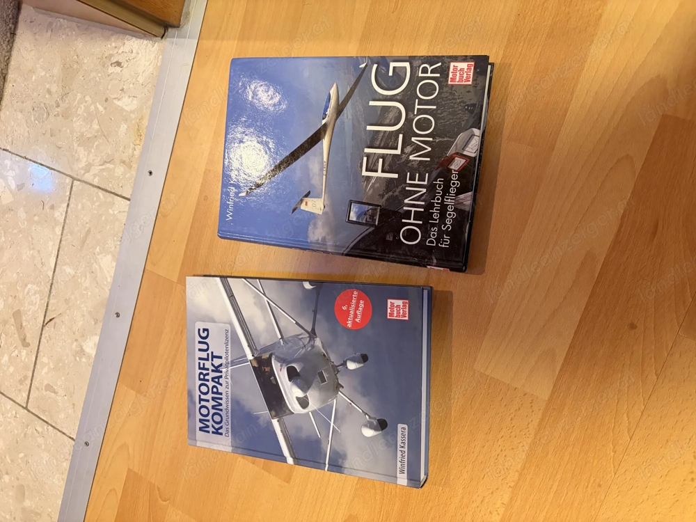 Bücher Motorflug Segelflug zu verschenken
