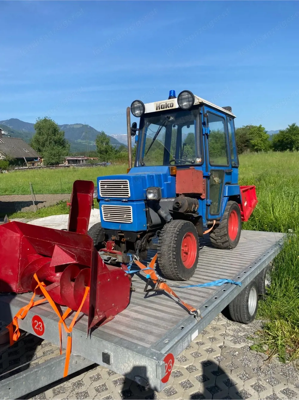 Kleintraktor Hako Trac 3500