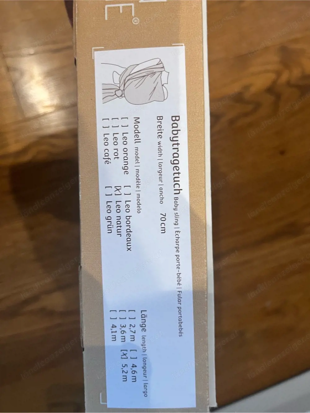 Tragetuch Storchenwiege