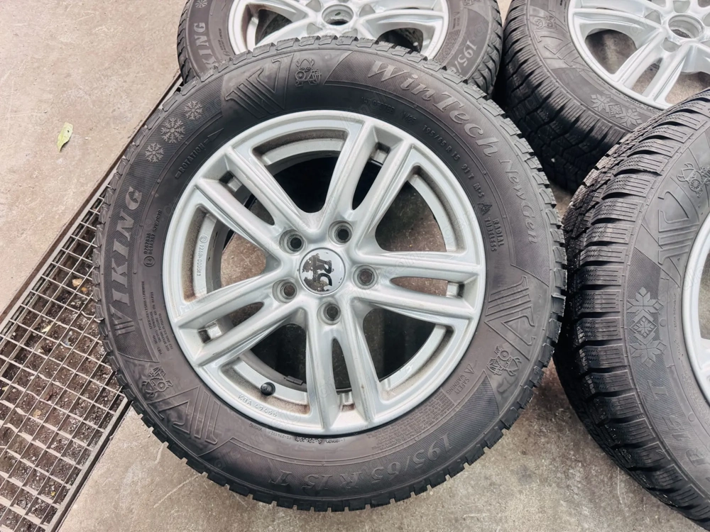 6Jx15 ET43 5x112 Winterräder 195 65 R15 Brock RC27 VW Audi Skoda