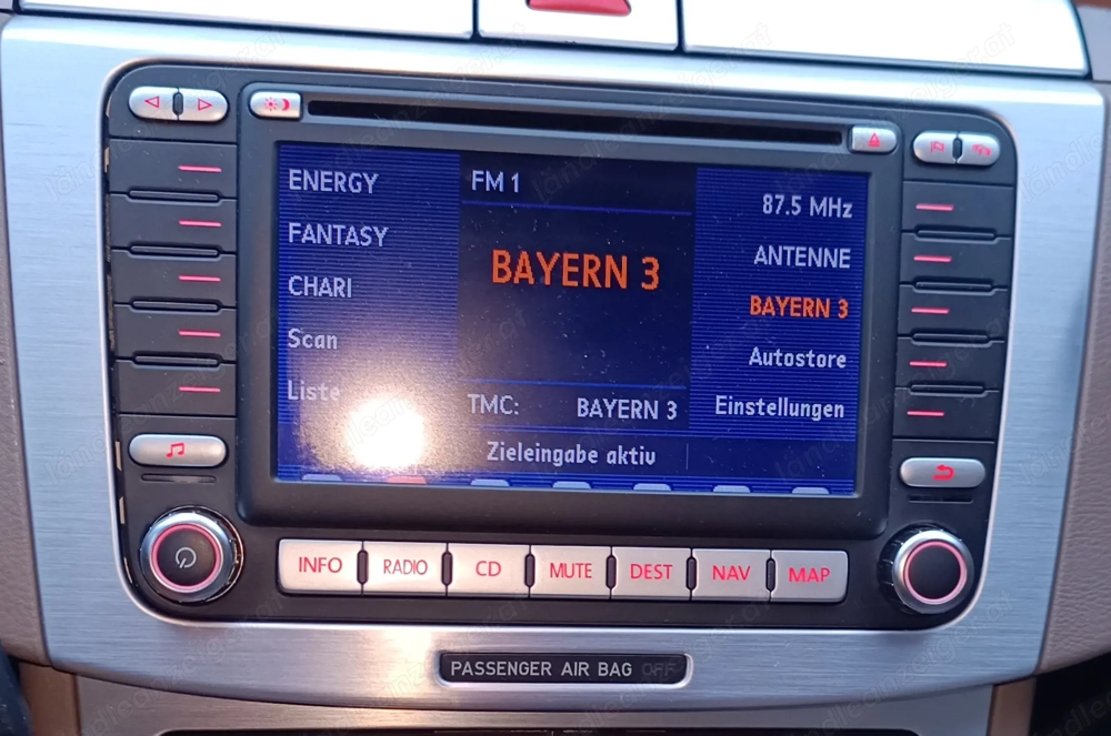 CD DVD NAVI+Ncxus-Car-Radio_USB SD-Blaupunkt VW-Passat 3C_Radio +