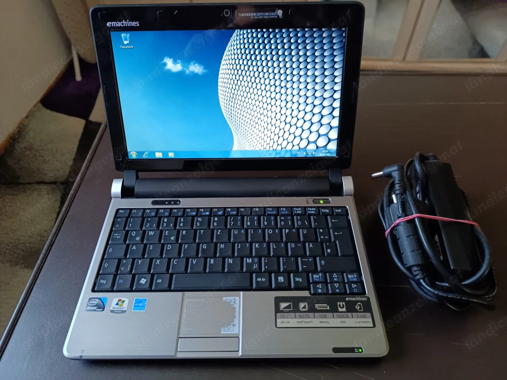 Emachines_Mini_Notebook Windows 7   500 GB Festplatte   2 GB_RAM