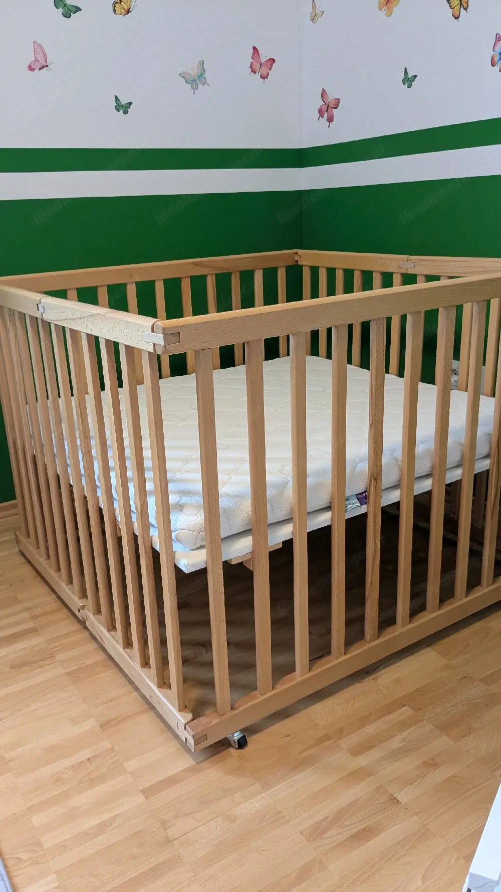 Laufgitter klappbar 1x1m