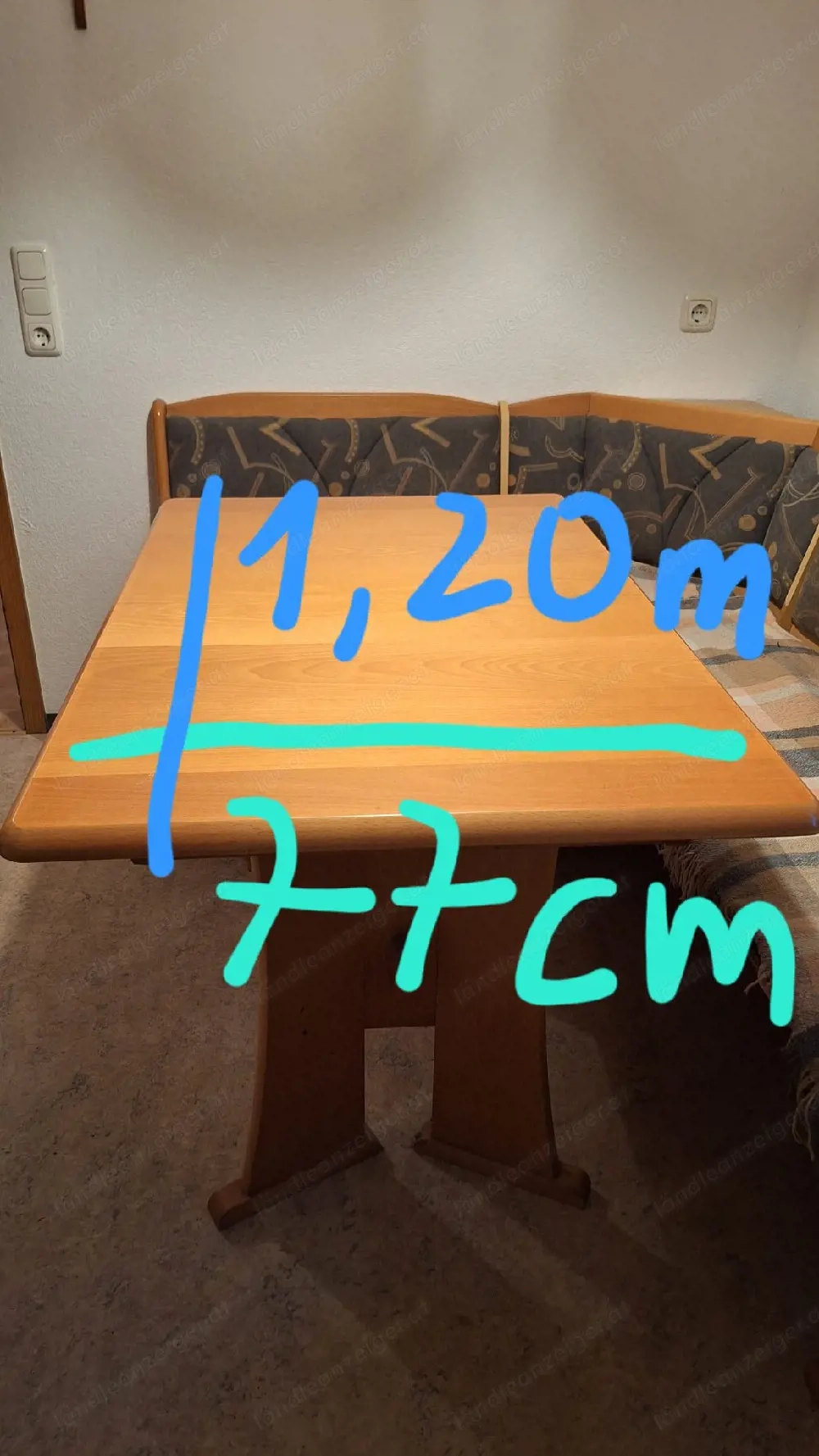 Zu VERSCHENKEN Ausziehbarer Tisch 