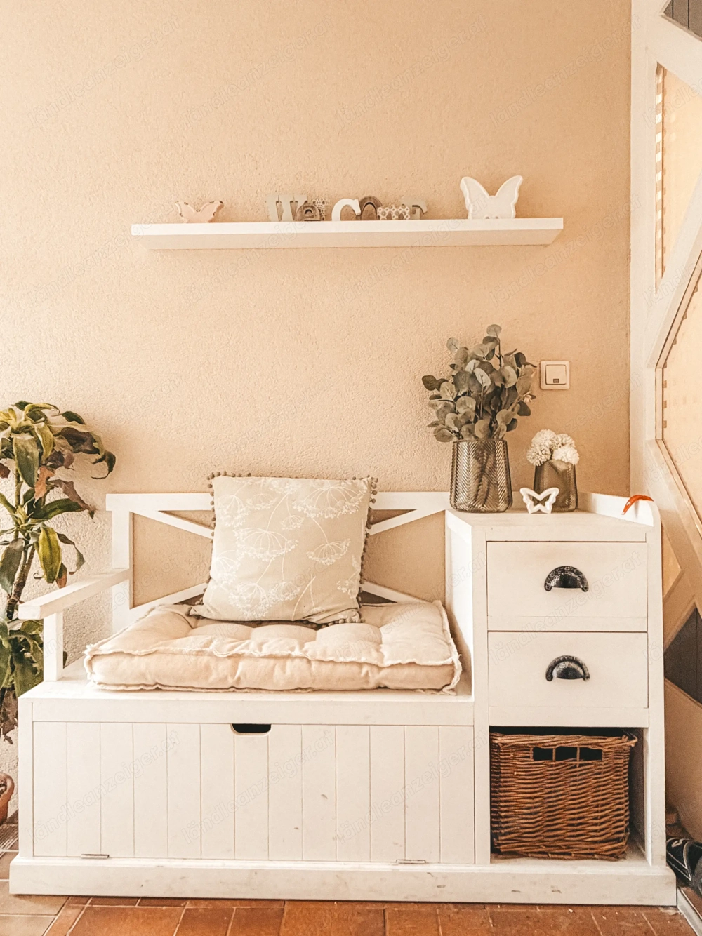 Maison du Monde Sitzbank   Garderobenbank mit Stauraum