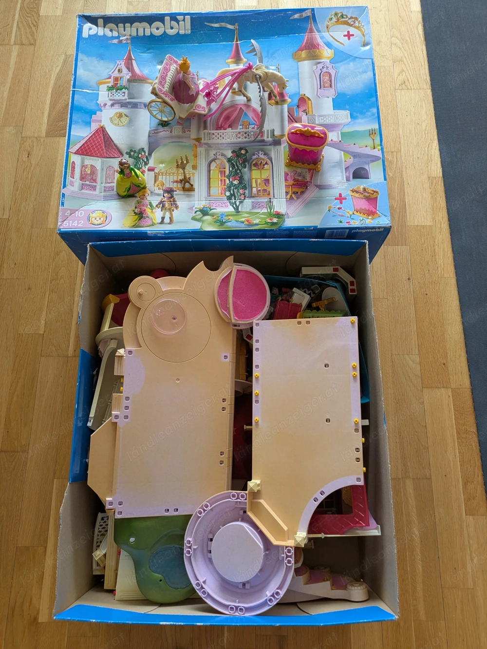 Playmobil Prinzessinnen Schloss 5142 + Playmobil Feenköfferchen 5208