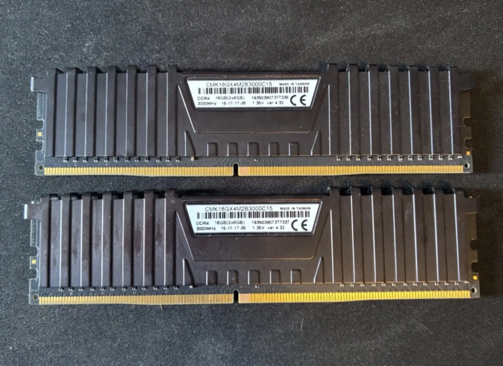 DDR4 RAM 16GB (2x8GB) 3200Mhz oder 3000Mhz Arbeitsspeicher