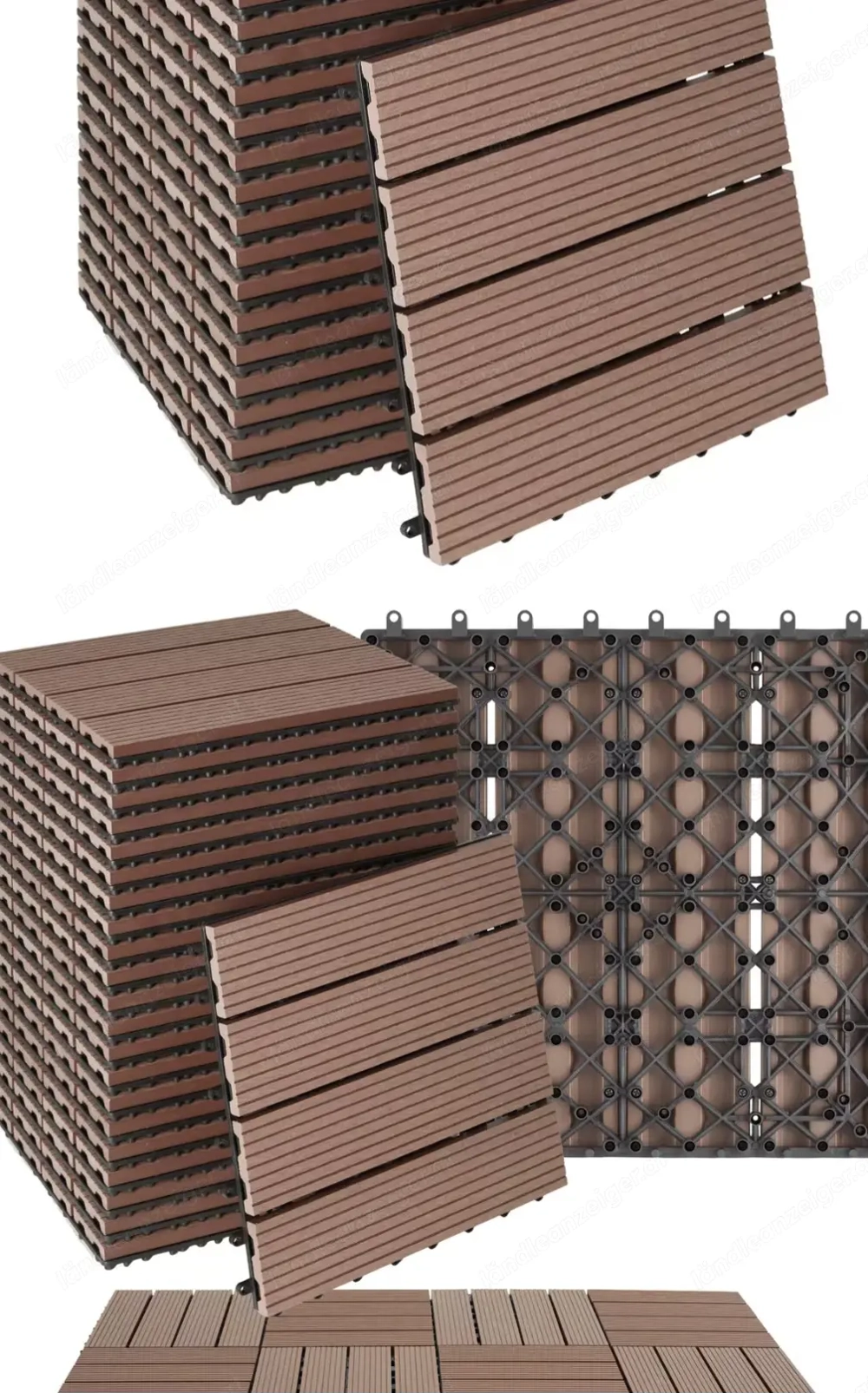 Terrassenfliesen Braun