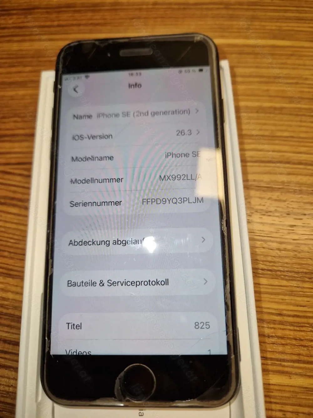I phone SE Abzugeben