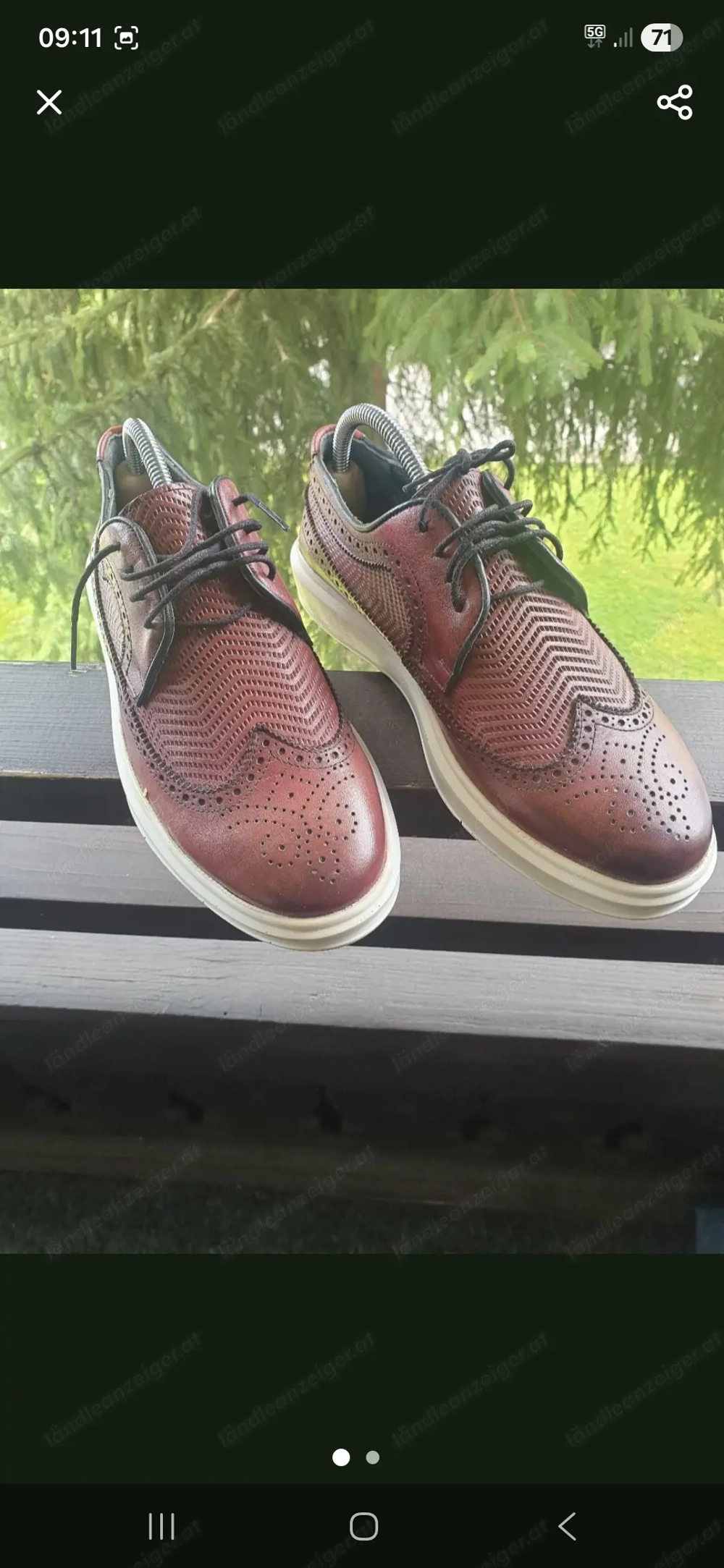 Sneaker echtes Leder