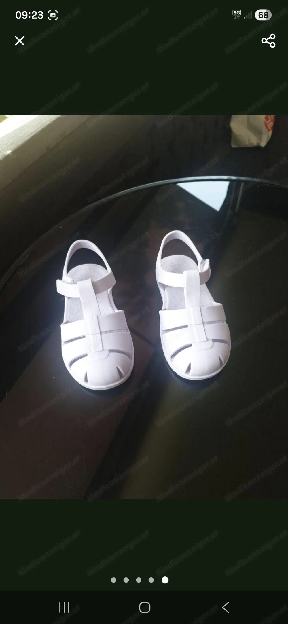 Sandalen zara neu