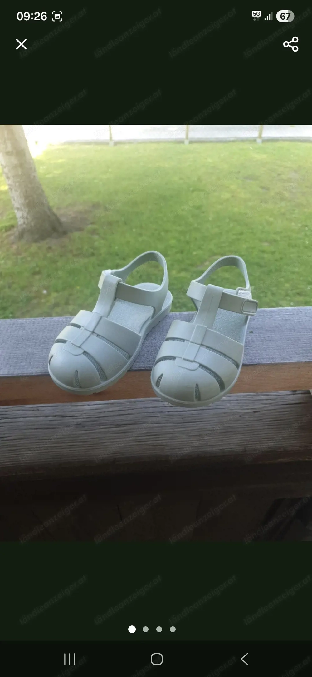 Sandalen zara neu