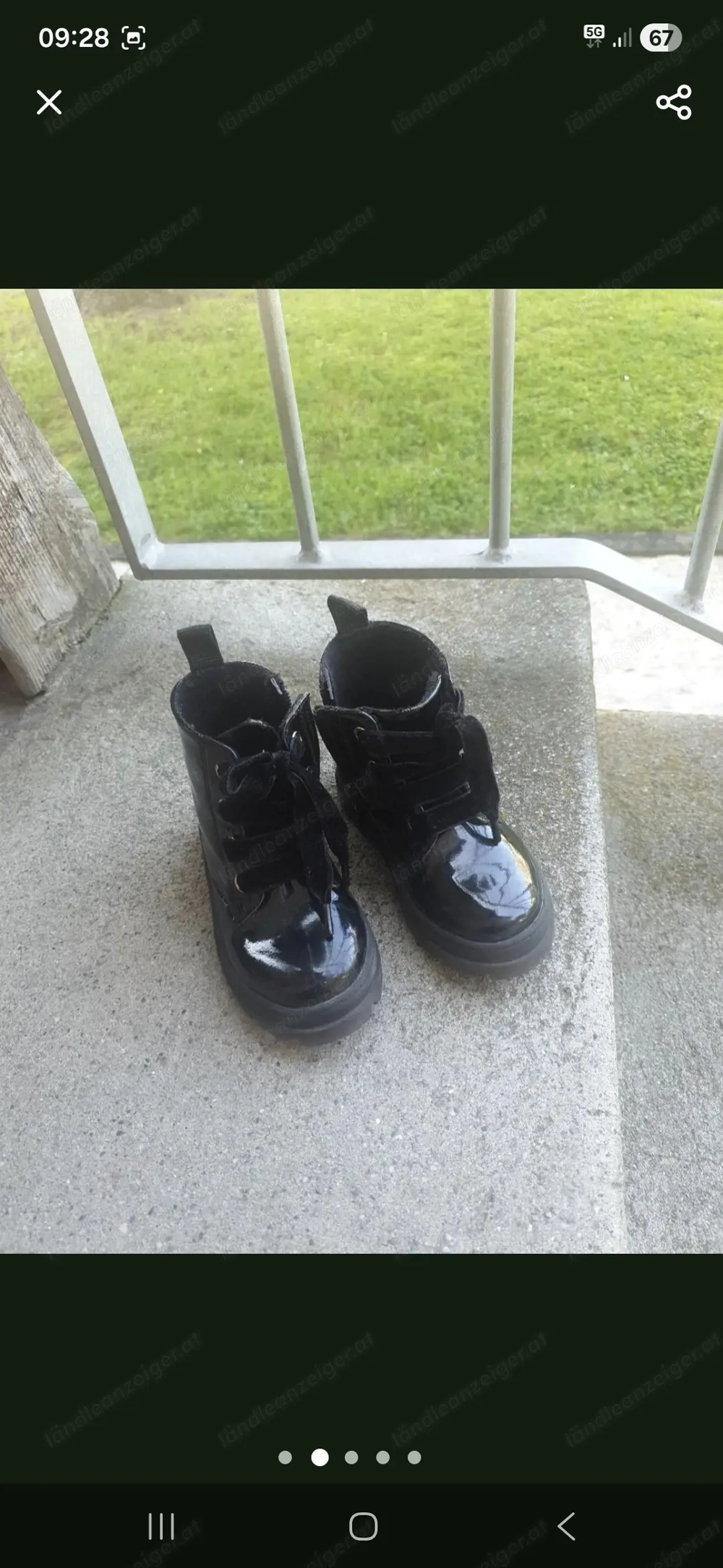 Lackschuhe kinder gr.24