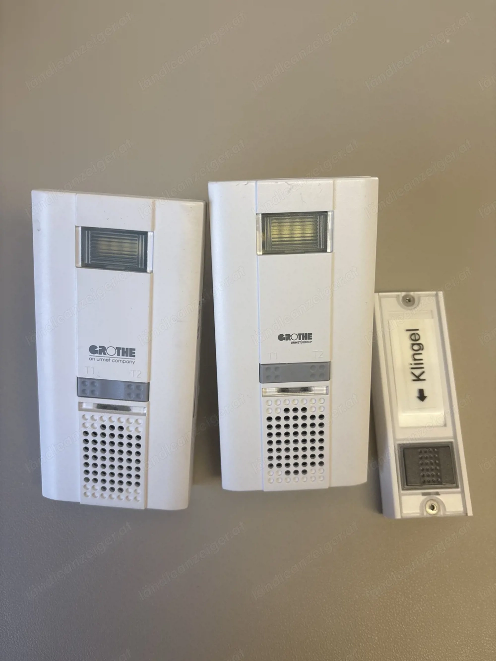 GROTHE Funkklingel 2 Empfänger, 1 Sender
