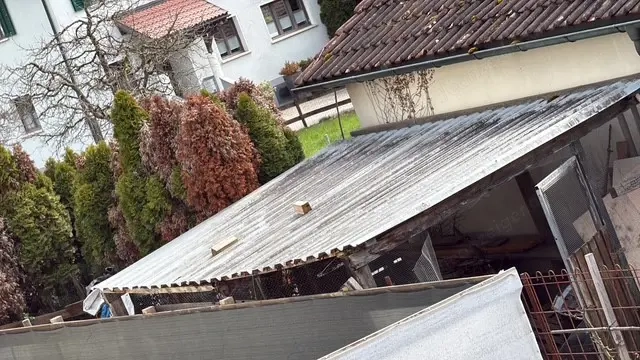 Blechdach zu verschenken