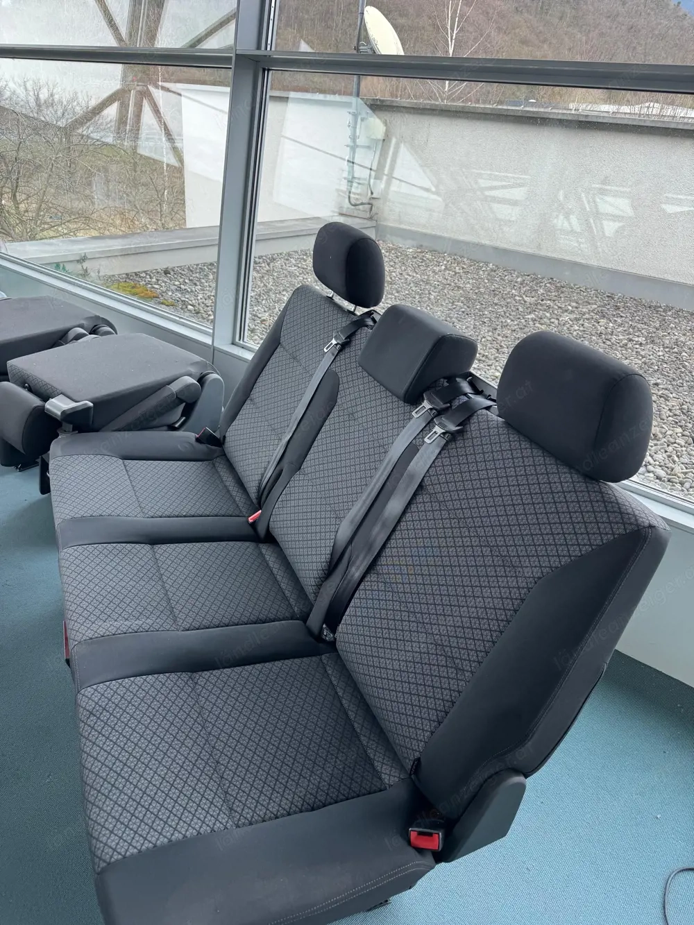 VW Volkswagen Transporter Caravelle T6 Sitzbank