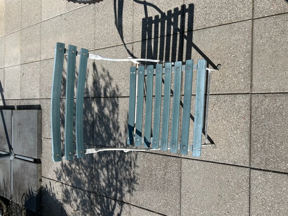 klappbarer Gartenstuhl