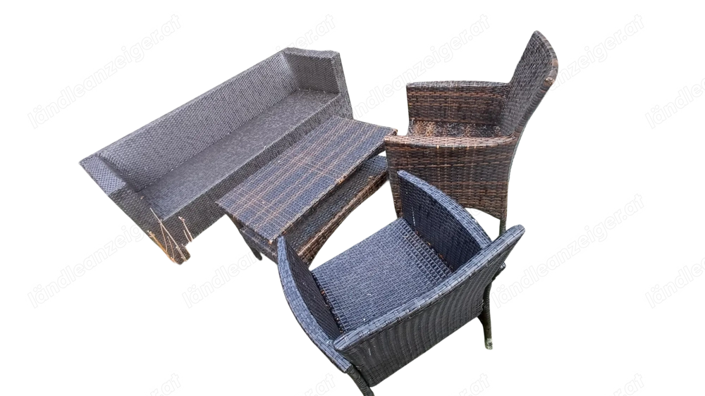 Gartenmöbel zu verschenken