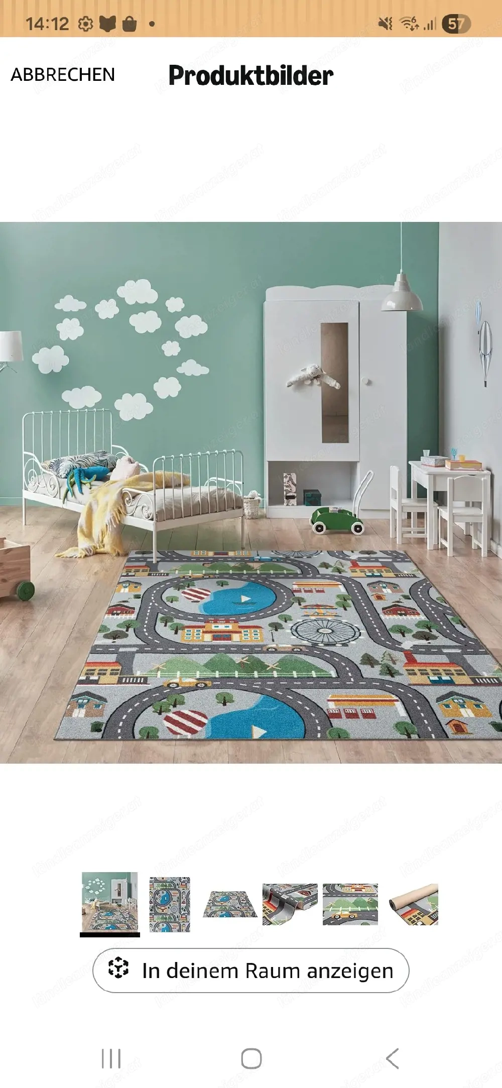 Kinderteppich 140x200 cm