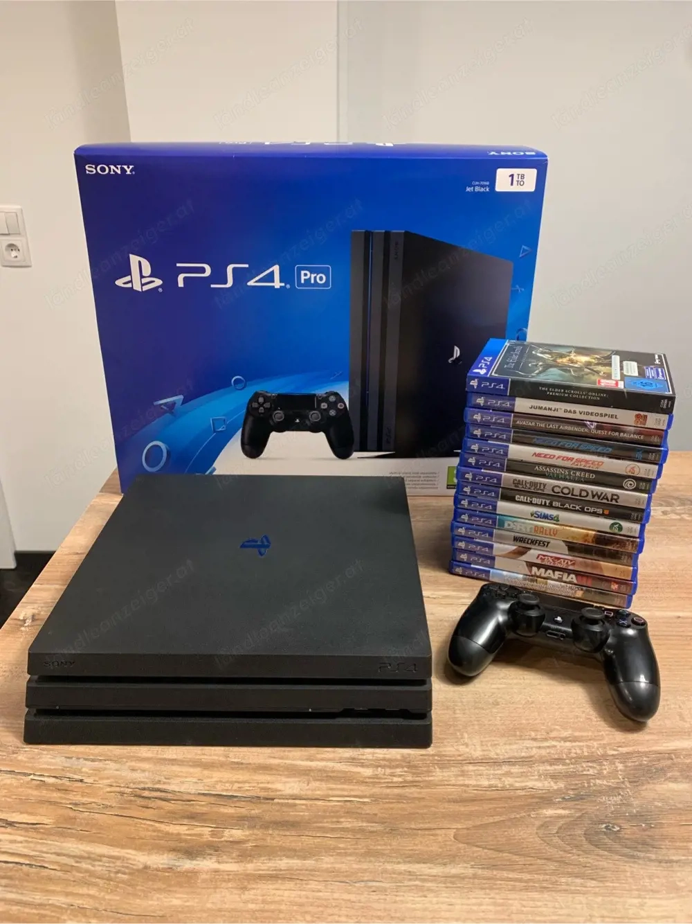 Playstation 4 Pro mit Spiele