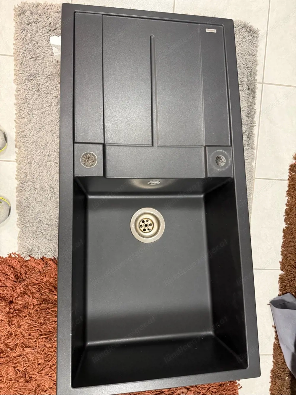 Blanco Spüle Metra XL 6 S 500x1000 mm schwarz "" gebraucht""  (ohne Wasserhahn!!!)