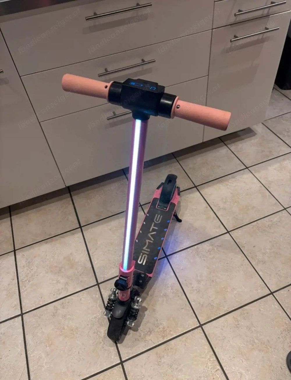 SIMATE Faltbarer Kinder Elektro Scooter 